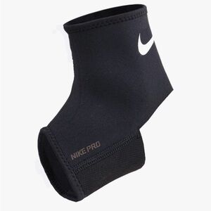 Nike Black Ankle Sleeve with White Logo